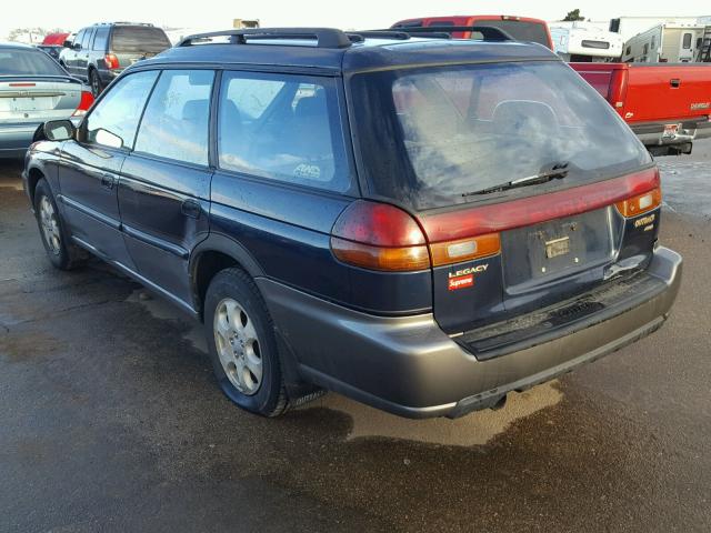 4S3BG6857W7640584 - 1998 SUBARU LEGACY 30T BLUE photo 3