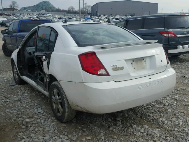 1G8AJ55F97Z126188 - 2007 SATURN ION LEVEL თეთრი ფოტო 3