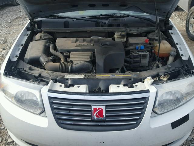 1G8AJ55F97Z126188 - 2007 SATURN ION LEVEL თეთრი ფოტო 7