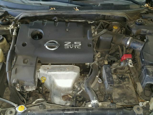 1N4AL11D05N460584 - 2005 NISSAN ALTIMA S BLACK photo 7