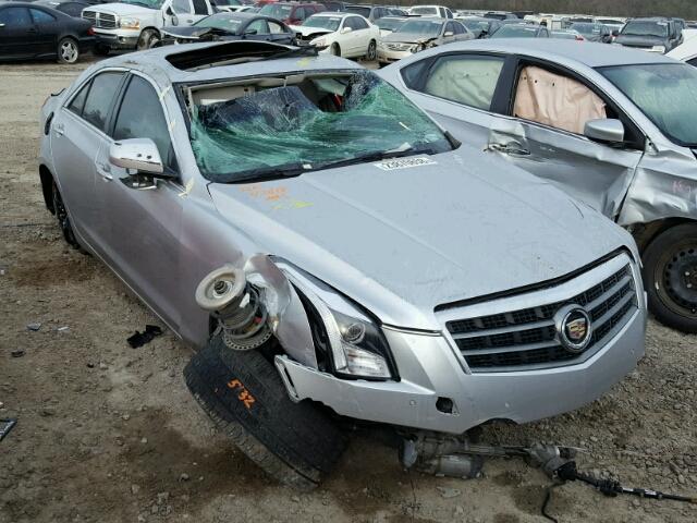 1G6AE5S36D0112899 - 2013 CADILLAC ATS PREMIU SILVER photo 1