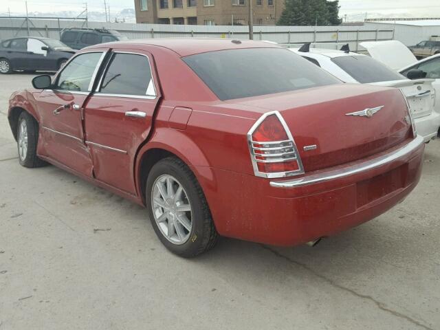 2C3KK63H57H870988 - 2007 CHRYSLER 300C RED photo 3