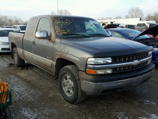 1GCEK19T9XE195872 - 1999 CHEVROLET SILVERADO GRAY photo 1