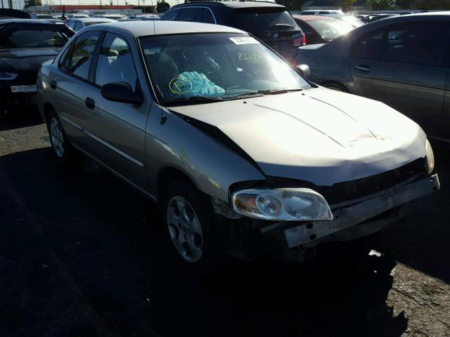 3N1CB51D04L911351 - 2004 NISSAN SENTRA 1.8 TAN photo 1