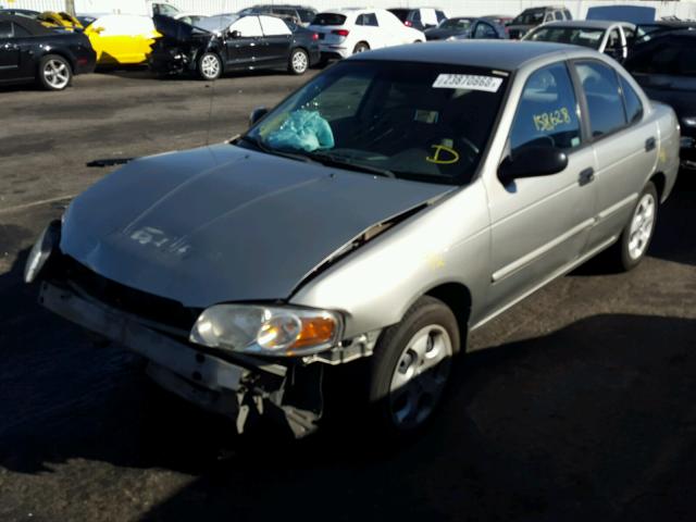 3N1CB51D04L911351 - 2004 NISSAN SENTRA 1.8 TAN photo 2