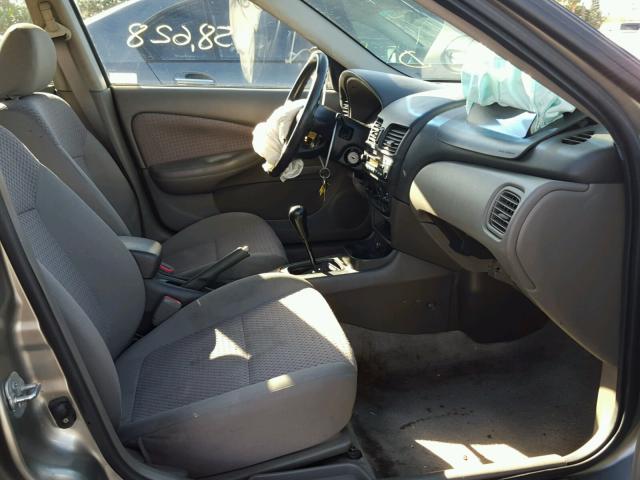 3N1CB51D04L911351 - 2004 NISSAN SENTRA 1.8 TAN photo 5