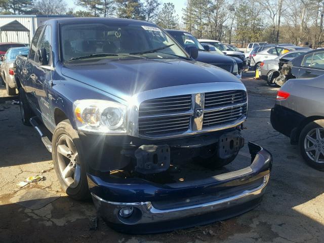 1D7HA18257J630067 - 2007 DODGE RAM 1500 S BLUE photo 1