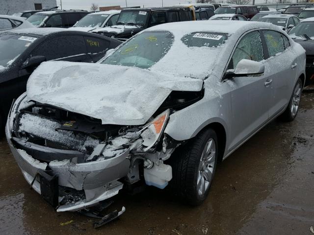 1G4GC5ED4BF264946 - 2011 BUICK LACROSSE C GRAY photo 2