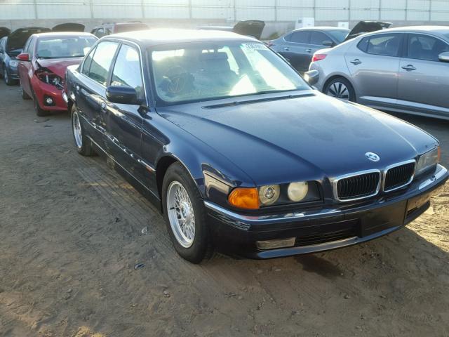 WBAGJ8324WDM18440 - 1998 BMW 740 IL BLUE photo 1