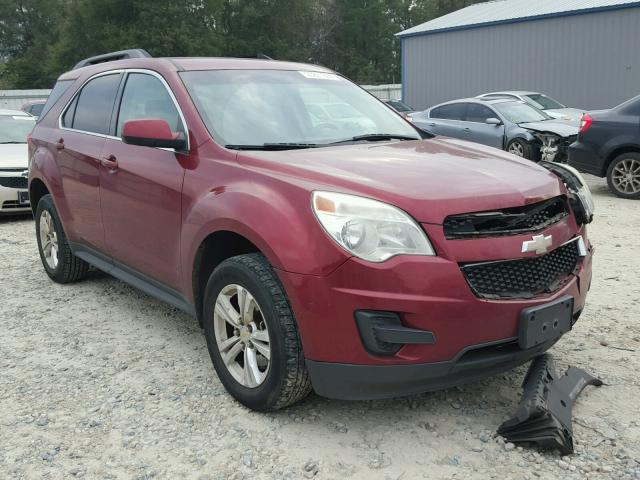 2CNALDEC9B6326570 - 2011 CHEVROLET EQUINOX LT BURGUNDY photo 1