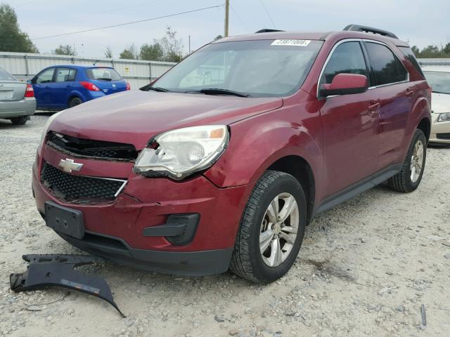 2CNALDEC9B6326570 - 2011 CHEVROLET EQUINOX LT BURGUNDY photo 2