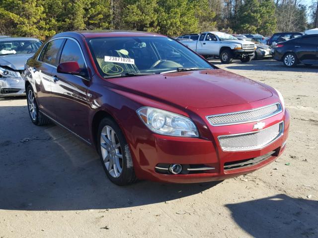 1G1ZK57748F242289 - 2008 CHEVROLET MALIBU LTZ BURGUNDY photo 1