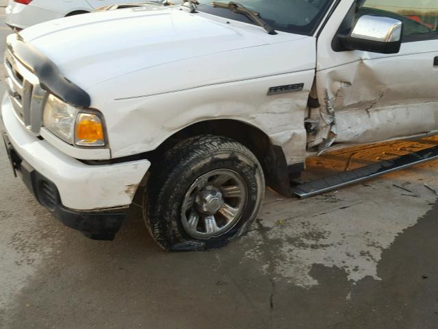 1FTYR14U18PA92864 - 2008 FORD RANGER SUP WHITE photo 9