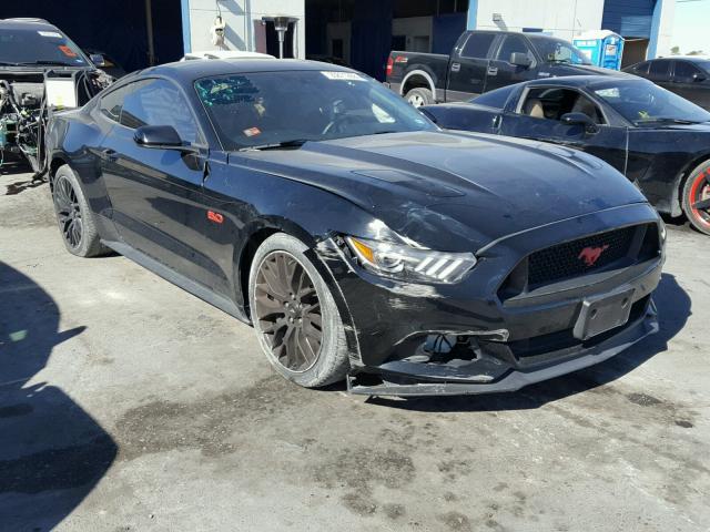 1FA6P8CF9G5327617 - 2016 FORD MUSTANG GT BLACK photo 1