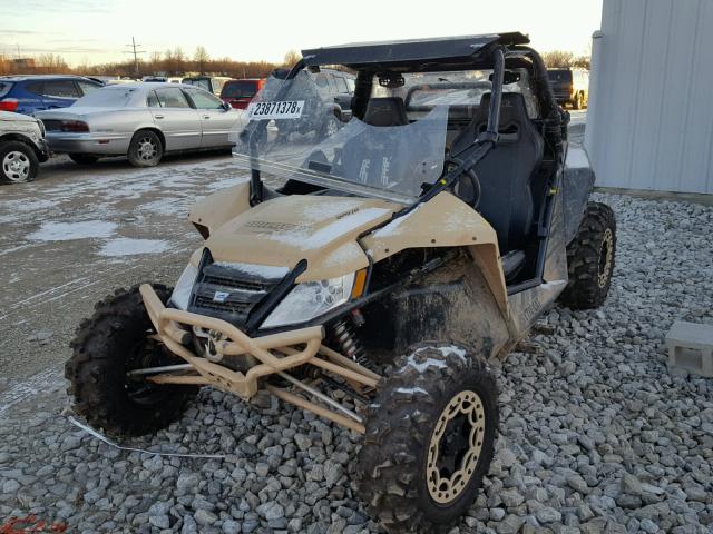 4UF16MPV4GT303845 - 2016 ARCTIC CAT WILDCAT TAN photo 2