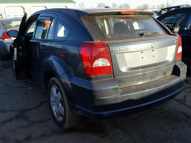 1B3HB48B18D552638 - 2008 DODGE CALIBER SX BLUE photo 3