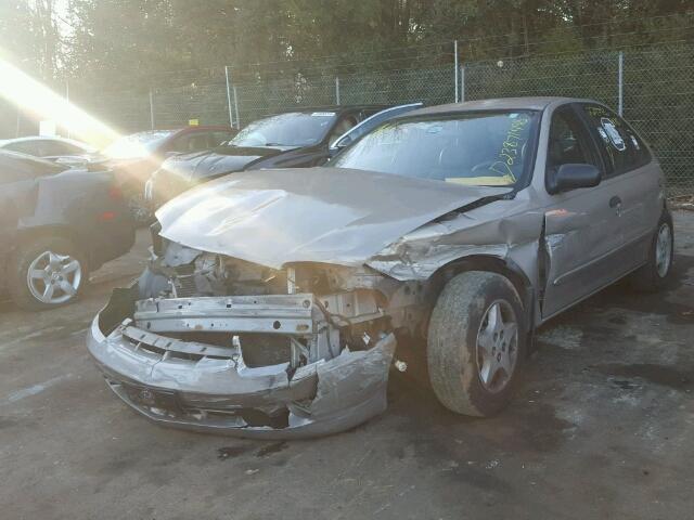 1G1JC52F747235253 - 2004 CHEVROLET CAVALIER SILVER photo 2