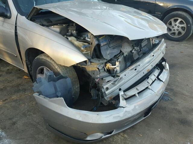 1G1JC52F747235253 - 2004 CHEVROLET CAVALIER SILVER photo 9