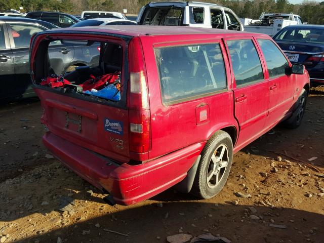 YV1LV56D1X2594211 - 1999 VOLVO V70 RED photo 4