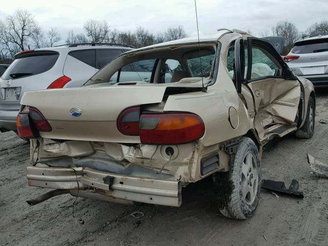 1G1ND52F54M516449 - 2004 CHEVROLET CLASSIC GOLD photo 4