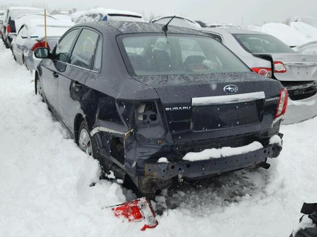 JF1GE61658H500566 - 2008 SUBARU IMPREZA 2. GRAY photo 3