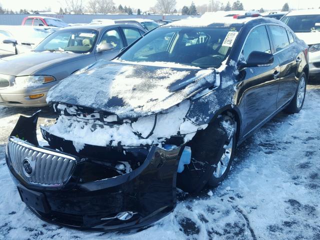 1G4GD5E38CF168355 - 2012 BUICK LACROSSE P BLACK photo 2