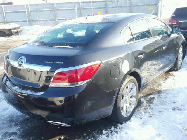 1G4GD5E38CF168355 - 2012 BUICK LACROSSE P BLACK photo 4