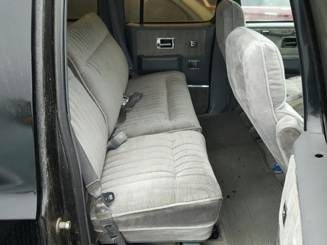 1GNGR26NXKF110094 - 1989 CHEVROLET SUBURBAN R BLACK photo 6