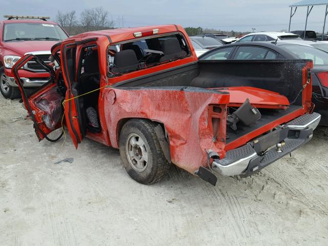 1GCCS139388105278 - 2008 CHEVROLET COLORADO ORANGE photo 3