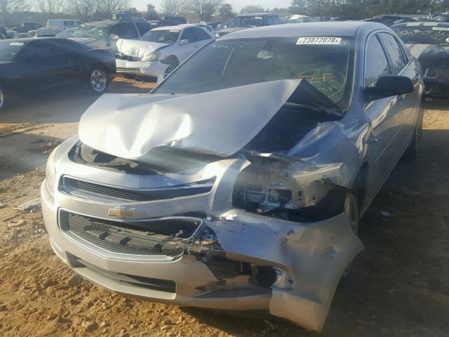 1G1ZG57N18F201232 - 2008 CHEVROLET MALIBU LS ნაცრისფერი ფოტო 2
