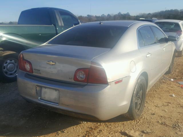 1G1ZG57N18F201232 - 2008 CHEVROLET MALIBU LS ნაცრისფერი ფოტო 4