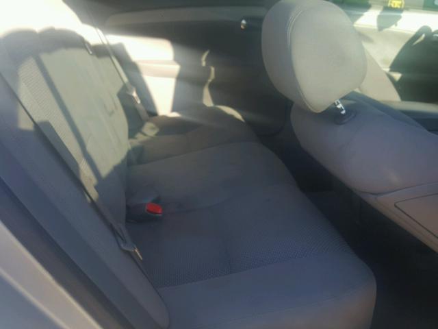 1G1ZG57N18F201232 - 2008 CHEVROLET MALIBU LS ნაცრისფერი ფოტო 6