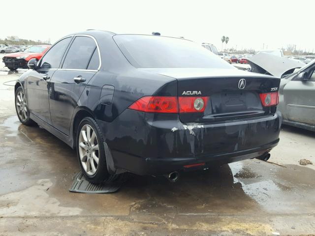 JH4CL96868C007615 - 2008 ACURA TSX BLACK photo 3