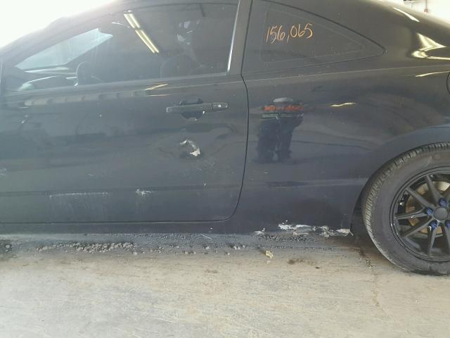 2HGFG12867H541253 - 2007 HONDA CIVIC EX შავი ფოტო 9