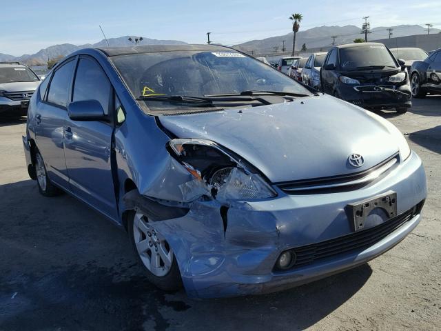 JTDKB20U967075345 - 2006 TOYOTA PRIUS BLUE photo 1