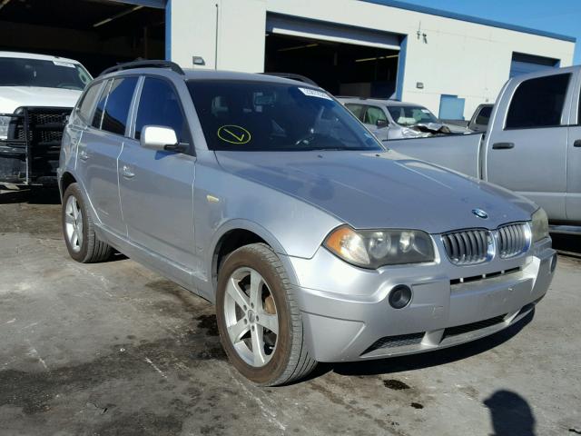 WBXPA73485WC49112 - 2005 BMW X3 2.5I SILVER photo 1