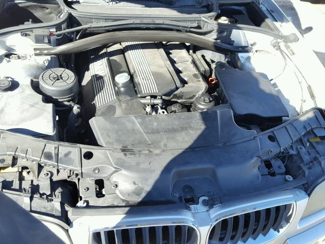 WBXPA73485WC49112 - 2005 BMW X3 2.5I SILVER photo 7