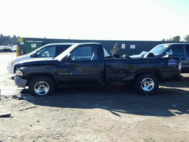 1B7HC16X3VS181157 - 1997 DODGE RAM 1500 BLACK photo 9