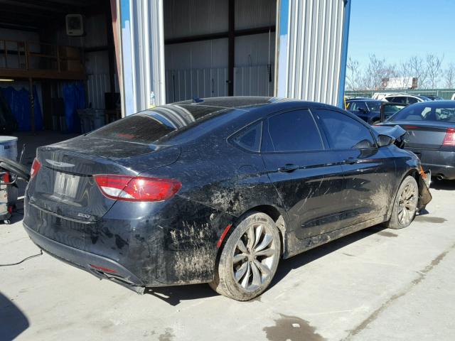 1C3CCCBG9FN689861 - 2015 CHRYSLER 200 S 黑色 照片 4