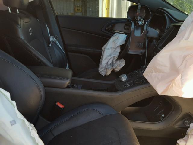 1C3CCCBG9FN689861 - 2015 CHRYSLER 200 S 黑色 照片 5