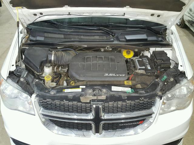 2C4RDGCG8FR648374 - 2015 DODGE GRAND CARA WHITE photo 7