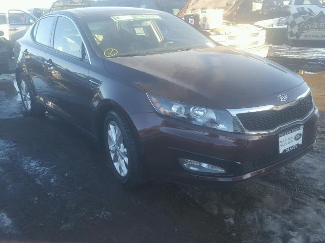 5XXGN4A78CG024634 - 2012 KIA OPTIMA EX BROWN photo 1