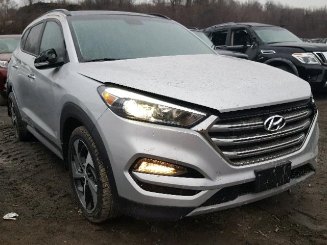 KM8J33A21HU558212 - 2017 HYUNDAI TUCSON LIM SILVER photo 1