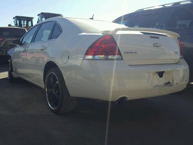 2G1WD58C789224435 - 2008 CHEVROLET IMPALA SUP 白色 照片 3