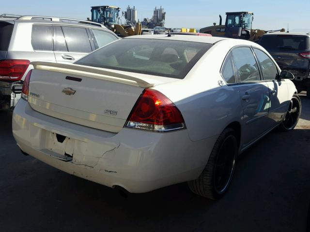 2G1WD58C789224435 - 2008 CHEVROLET IMPALA SUP WHITE photo 4