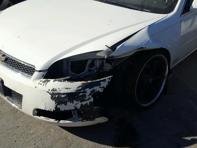 2G1WD58C789224435 - 2008 CHEVROLET IMPALA SUP 白色 照片 9