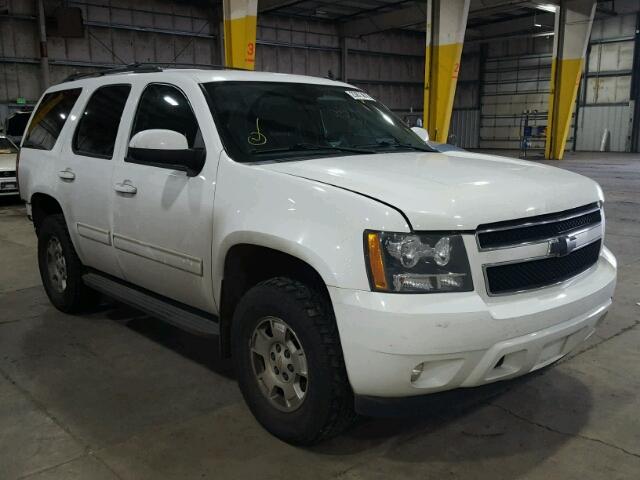 1GNFK23069R271575 - 2009 CHEVROLET TAHOE K150 WHITE photo 1