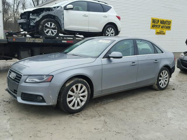 WAUFFAFLXAN062989 - 2010 AUDI A4 PREMIUM GRAY photo 2