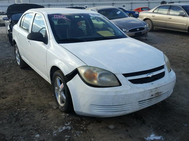 1G1AK52F657500412 - 2005 CHEVROLET COBALT WHITE photo 1