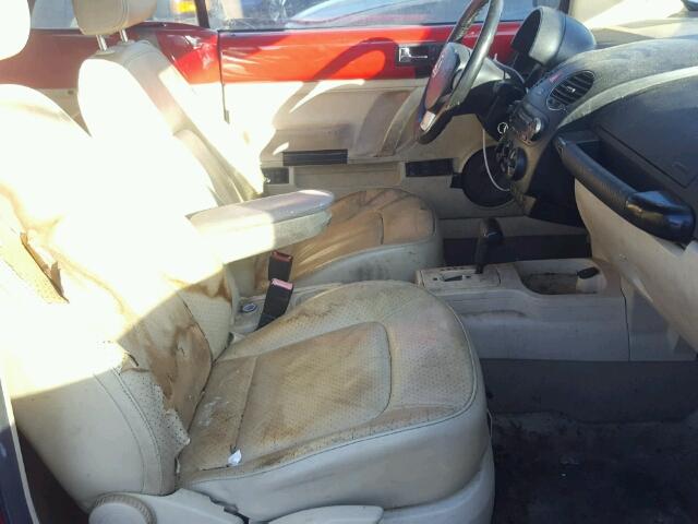 3VWSF31Y66M311612 - 2006 VOLKSWAGEN NEW BEETLE 红色 照片 5